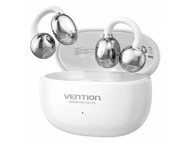 Auricular Bluetooth ECHO CLIP A1 Open Ear / Blanco NBWW0 Vention