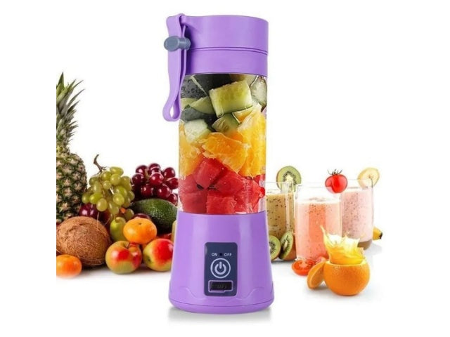 MINI LICUADORA PORTATIL RECARGABLE CON VASO DESMONTABLE MODEL: HM-03