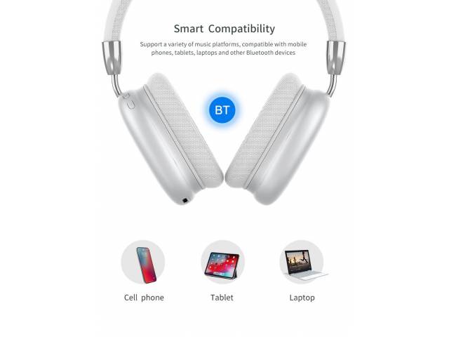 Auricular Bluetooth Gorsun E96 Blanco