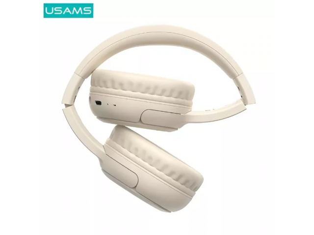 Auriculares Bluetooth Yun Series BT5.3 40Hs. Crema YG23 USAMS