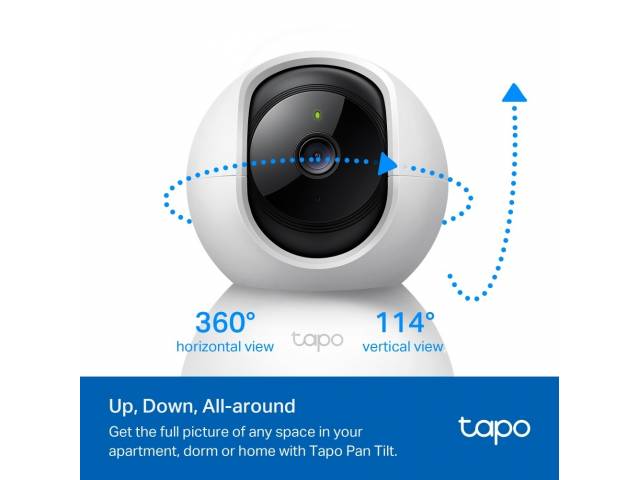 Cámara IP TAPO C200C HD Domotica Pan/Tilt WiFi Visión Nocturna TP-LINK