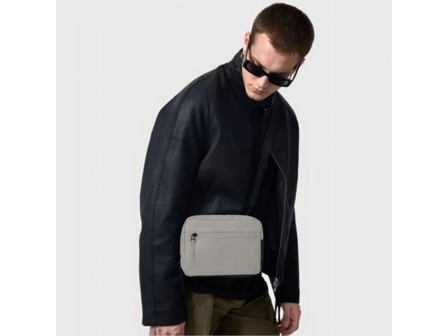 Bandolera Dash Box DSBXBTPR Gris Gaston Luga