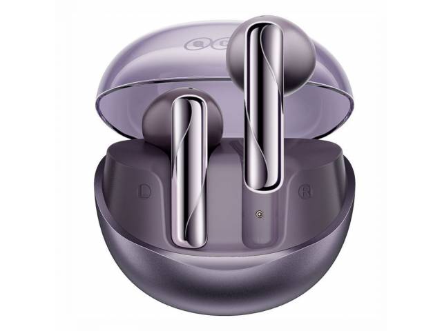 Auricular Bluetooth TWS AilyBuds Clear Violeta QCY By Xiaomi