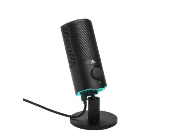 Micrófono Quantum Stream USB Negro (JBLQSTREAMBLKAM) JBL