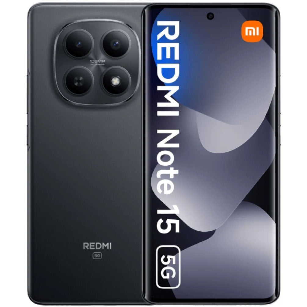 Xiaomi Redmi Note 15 5G 8GB 256GB negro Cámara de 108MP, Video 4K