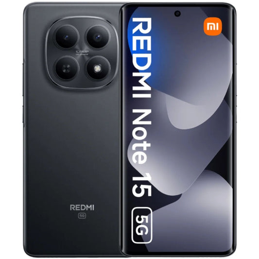 Xiaomi Redmi Note 15 5G 8GB 256GB negro Cámara de 108MP, Video 4K