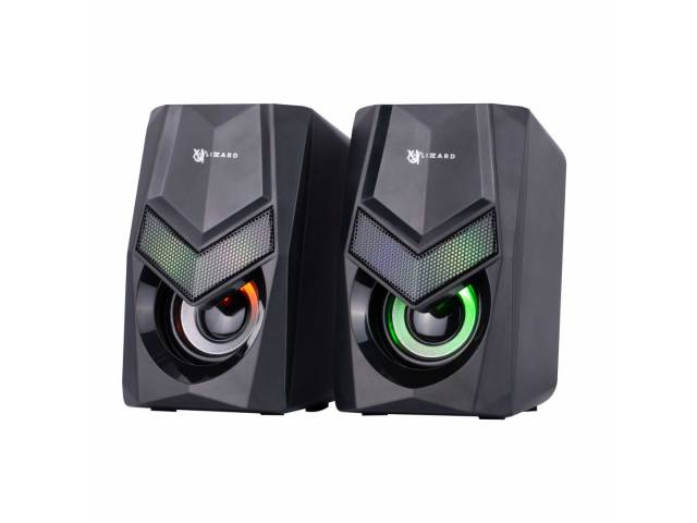 Parlantes Gamer XZZ-SP-01 2x3W RGB USB+3.5mm X-Lizzard