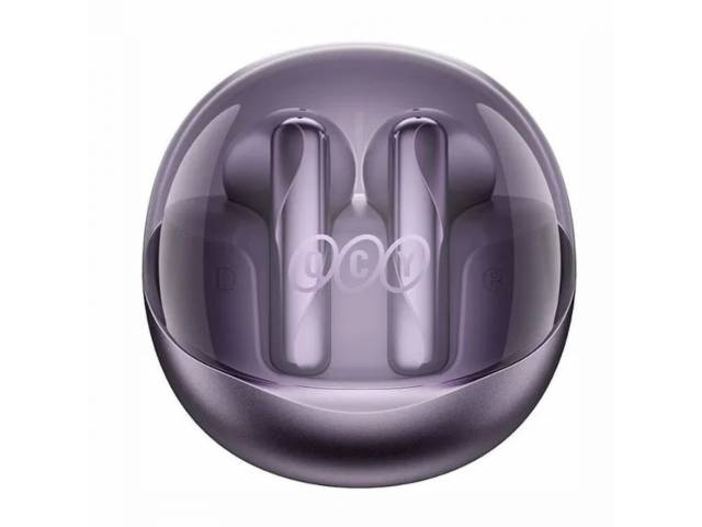 Auricular Bluetooth TWS AilyBuds Clear Violeta QCY By Xiaomi