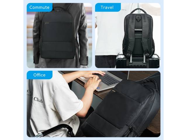 Mochila para Laptop Waterproof 20L / 45x30x15 cm / Negro / KRQB0 Vention