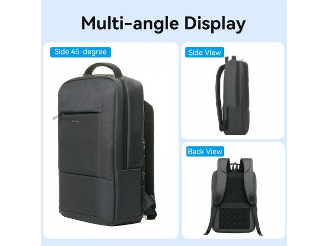 Mochila para Laptop Water-Repellent 15.16" 20L / 45x30x15 cm / Gris KRNB0 Vention