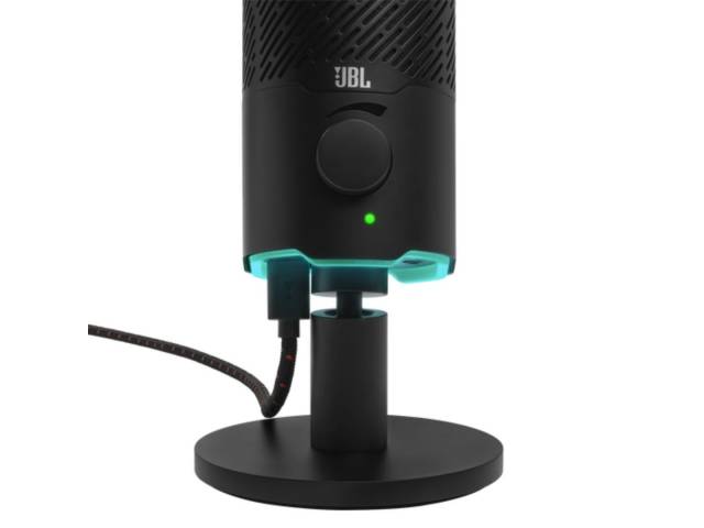 Micrófono Quantum Stream USB Negro (JBLQSTREAMBLKAM) JBL