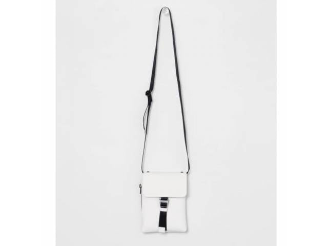 Mini Bandolera Splash SPCBMNBK Brooklyn Blanca Gaston Luga