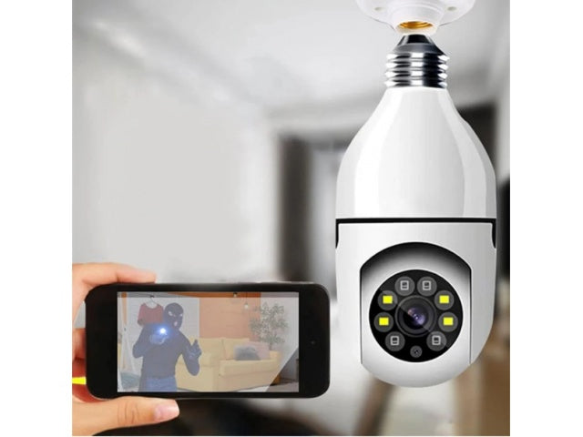 CAMARA DE SEGURIDAD E27 (WIFI SMART CAMERA)
