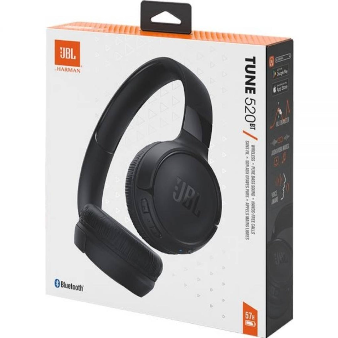 Auricular Bluetooth Tune 520 Negro (JBLT520BTBLKAM) JBL
