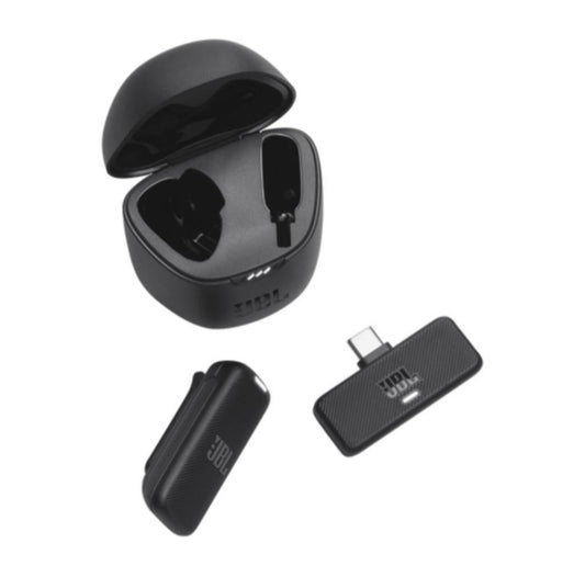 Micrófono Quantum Stream Wireless USB-C Negro (JBLSTRMWLUSBCBLKAM) JBL